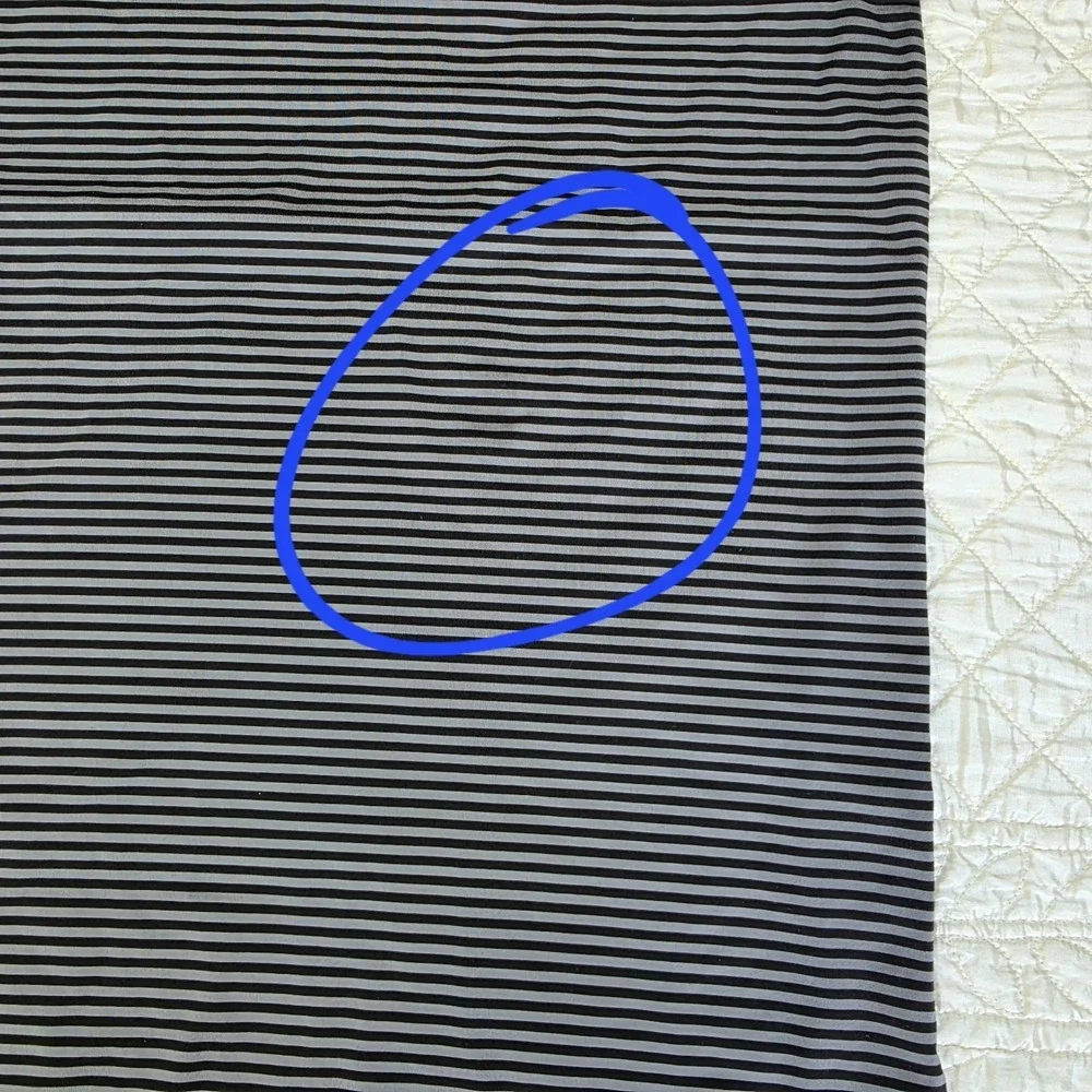RLX Ralph Lauren Polo Mens Small Black Gray Striped‎ Golf Performance Stretch